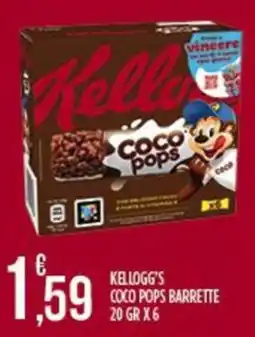 Supermercato Pollio Kellogg's Coco Pops Barrette offerta