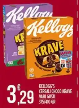 Supermercato Pollio Kellogg's Cereali Choco Krave offerta