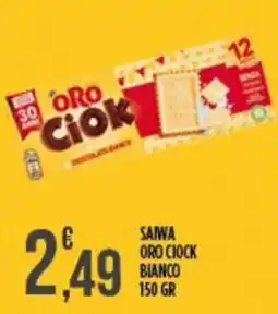 Supermercato Pollio Saiwa Oro Ciock Bianco offerta