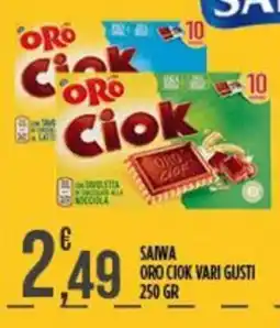 Supermercato Pollio Oro Ciok offerta