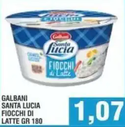 Bitar Galbani Santa Lucia Fiocchi di Latte offerta