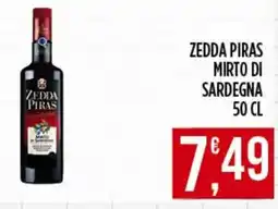 Supermercato Pollio Zedda Piras Mirto di Sardegna offerta