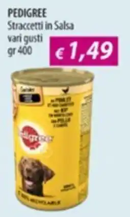 Acqua & Sapone Pedigree Straccetti in Salsa offerta