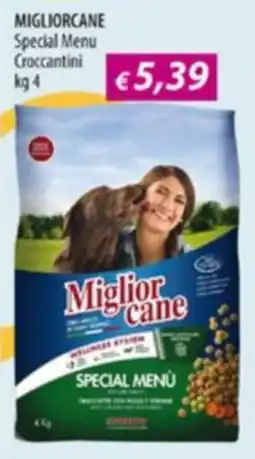 Acqua & Sapone Miglior cane Special Menu Croccantini offerta