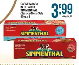 Sidis Carne magra in gelatina Simmenthal offerta