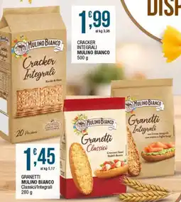 Sidis Cracker Integrali Mulino Bianco offerta