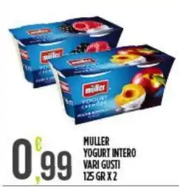 Supermercato Pollio Muller yogurt intero offerta