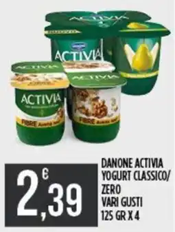 Supermercato Pollio Danone Activia yogurt classico/zero offerta