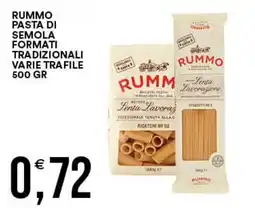 Vantaggio Cash&Carry Rummo pasta di semola offerta