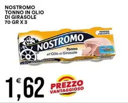 Vantaggio Cash&Carry Nostromo tonno all'olio di girasole offerta