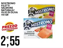 Vantaggio Cash&Carry Filetti di Salmone al Naturale Nostromo offerta