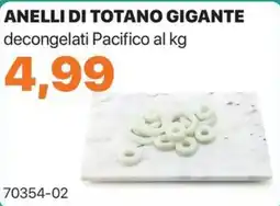 GrosMarket Anelli di totano gigante Pacifico offerta