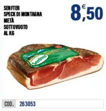 Adhoc Senfter speck di montagna offerta