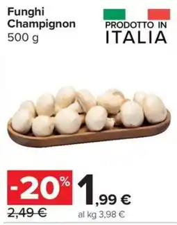 Carrefour Express Funghi Champignon offerta