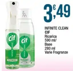 Sidis Infinite Clean Cif offerta