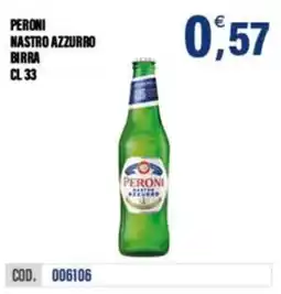 Adhoc Peroni Nastro Azzurro birra offerta