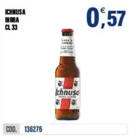 Adhoc Ichnusa birra offerta
