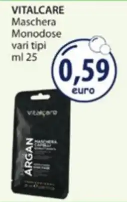 Acqua & Sapone Vitalcare maschera capelli argan offerta