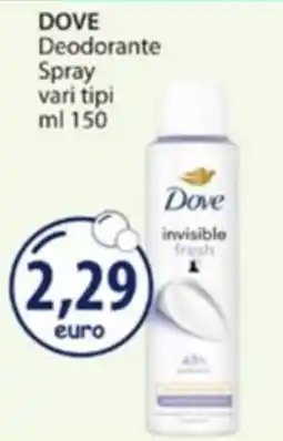 Acqua & Sapone Dove Deodorante Spray offerta