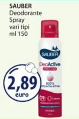 Acqua & Sapone Sauber deodorante spray offerta