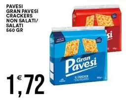 Vantaggio Cash&Carry Gran Pavesi crackers offerta
