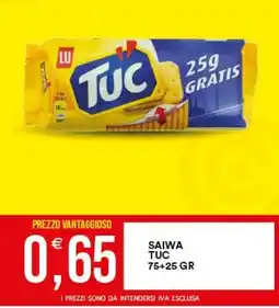 Vantaggio Cash&Carry Saiwa Tuc offerta