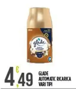 Supermercato Pollio Glade automatic ricarica offerta