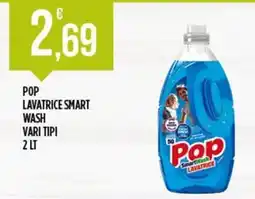Supermercato Pollio Pop lavatrice smart wash vari tipi offerta