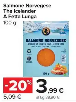 Carrefour Express Salmone Norvegese The Icelander offerta