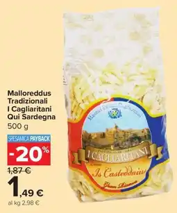 Carrefour Express Malloreddus Tradizionali I Cagliaritani offerta