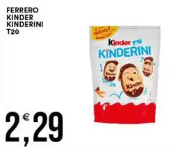 Vantaggio Cash&Carry Ferrero Kinder Kinderini offerta