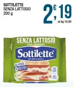Sidis Sottilette senza lattosio offerta