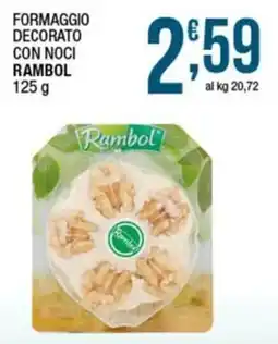Sidis Formaggio decorato con noci Rambol offerta