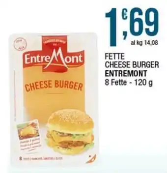 Fette cheese burger Entremont