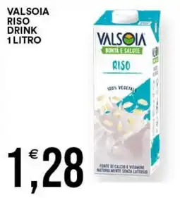 Vantaggio Cash&Carry Valsòia riso drink offerta