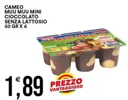 Vantaggio Cash&Carry Cameo muu muu mini cioccolato senza lattosio offerta