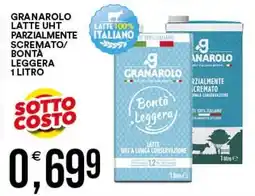 Vantaggio Cash&Carry Granarolo latte UHT parzialmente scremato bontà leggera offerta