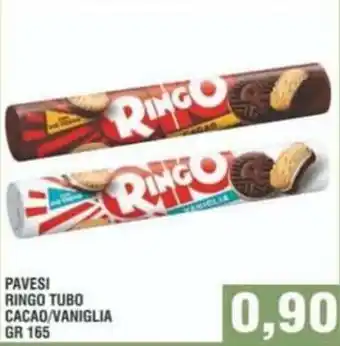 Pavesi Ringo tubo cacao/vaniglia