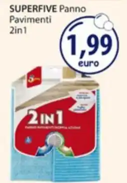 Acqua & Sapone SUPERFIVE Panno Pavimenti 2in1 offerta