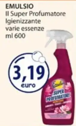 Acqua & Sapone Emulsio Il Super Profumatore Igienizzante varie essenze offerta