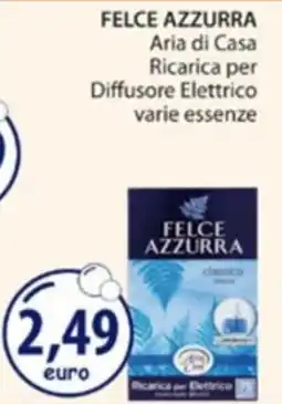 Acqua & Sapone Felce Azzurra Aria di Casa Ricarica per Diffusore Elettrico varie essenze offerta