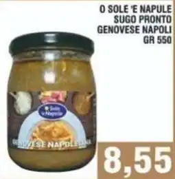 Bitar O Sole e Napule sugo pronto genovese napoli offerta