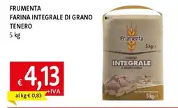 IperFamila Frumenta farina integrale di grano tenero offerta