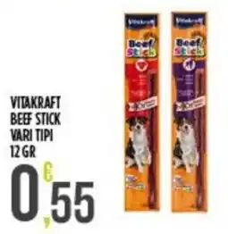 Supermercato Pollio Vitakraft Beef Stick offerta