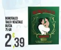 Supermercato Pollio Borotalco talco vegetale offerta