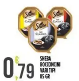 Supermercato Pollio Sheba bocconcini vari tipi offerta