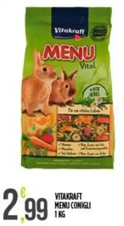 Supermercato Pollio Vitakraft Menu Conigli offerta