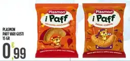 Supermercato Pollio Plasmon i Paff offerta