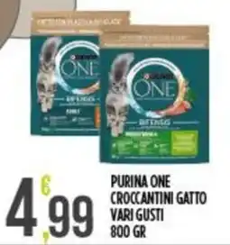 Supermercato Pollio Purina One Croccantini Gatto offerta
