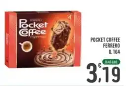 La Mimosa Supermercati Pocket Coffee Ferrero offerta